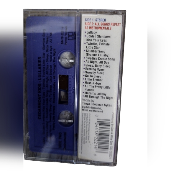 Cedarmont Kids Lullabies‎ Set Of Three Vintage Cassettes - Picture 7 of 7